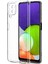 Samsung Galaxy A22 Kılıf Ultra Ince Kamera Korumalı Şeffaf Silikon 2