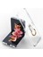Samsung Galaxy Z Flip 3 Kılıf Yüzüklü Şeffaf Kipta Kapak 1