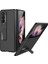 Samsung Galaxy Z Fold 3 Uyumlu Kılıf Manyetik Z Stand Kapak 1