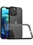 Apple Iphone 13 Pro Kılıf Renkli Silikon Kenarlı Hom Kapak 5