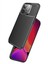 Apple Iphone 13 Pro Max Kılıf Karbon Desenli Lux Negro Silikon 4