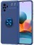 Xiaomi Redmi Note 10S Kılıf Yüzüklü Manyetik Ravel Silikon 1