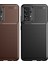 Samsung Galaxy A52 Kılıf Karbon Desenli Lux Negro Silikon 3