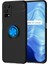 Realme 7 Pro Kılıf Yüzüklü Manyetik Ravel Silikon 1