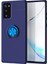 Samsung Galaxy Note 20 Kılıf Yüzüklü Manyetik Ravel Silikon 1
