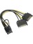 Power Kablosu 2x Sata To Pcı-E 8 Pin (6+2 Pin) 2