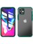 Apple Iphone 12 Mini Kılıf Silikon Kenarlı Sert Buzlu Volks Kapak 3