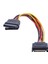 Sata To 2x Sata Power Çoklayıcı Y Kablo (Sata Erkek-2x Sata Dişi) 3