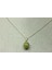 Peridot (Zebercet) Taşı Kolye Ucu Zincirli 3