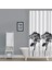 Tropik Banyo Duş Perdesi 3391 Çift Kanat 2X120X200 1