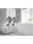 Tropik Banyo Duş Perdesi 3391 Çift Kanat 2X120X200 2
