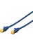 Dıgıtus DK-1644-A-0025/B 25CM S/ftp CAT6A Patch Kablo Mavi Halogenfree, Cu, Awg 26/7 1