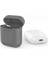 Apple Airpods Için Standart Silikon Kılıf Gri 1