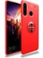 Huawei Y6P Kılıf Yüzüklü Manyetik Ravel Silikon 1