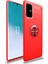 Samsung Galaxy A31 Kılıf Yüzüklü Manyetik Ravel Silikon 1