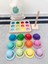 Montessori Eşleştirme Topları & Halka Seti - 12 Renk 3