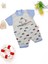 Babybonta Bebek Tulum Balık Desenli 3-9 Ay 2
