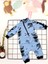Babybonta Bebek Zebra Baskılı Tulum 3-6-9 Ay 1