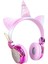 Kablosuz Kulaklık Karikatür Unicorn Çocuk Mikrofonlu Kulaklıklar Kız Gamer Çocuk Sevimli Bluetooth Kulaklık Hediyeler 1