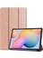 Huawei Mate Pad Pro 10.8 Kılıf Arkası Şeffaf Sert Mika Smartcover Rose Gold 1