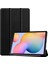 Huawei Mate Pad T8 Kılıf Arkası Şeffaf Sert Mika Smartcover Siyah 1