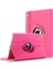 Apple Ipad Mini-Mini 2-Mini 3 Kılıf Dönerli Standlı Kapaklı Suni Deri Pembe 1