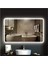 80x120 Cm Dokunmatik Beyaz Ledli Dikdörtgen Banyo Aynası 2