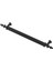 Çekmece Dolap Kapak Kulpu Kulbu Lüks Metal Kulp 96 mm Mat Siyah 3