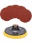 45 Parça Spiral Taşlama Cırt Zımpara Inox Metal Kesici Flap Disk 5