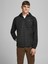 12182242 Jjemulti Quilted Jacket Noos Erkek Mont Black 4