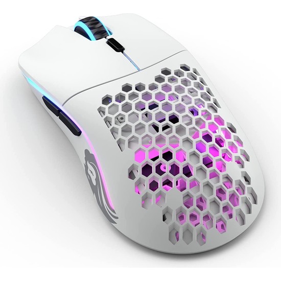 Glorious Model O Kablosuz Mat Beyaz RGB Oyuncu Mouse Fiyatı