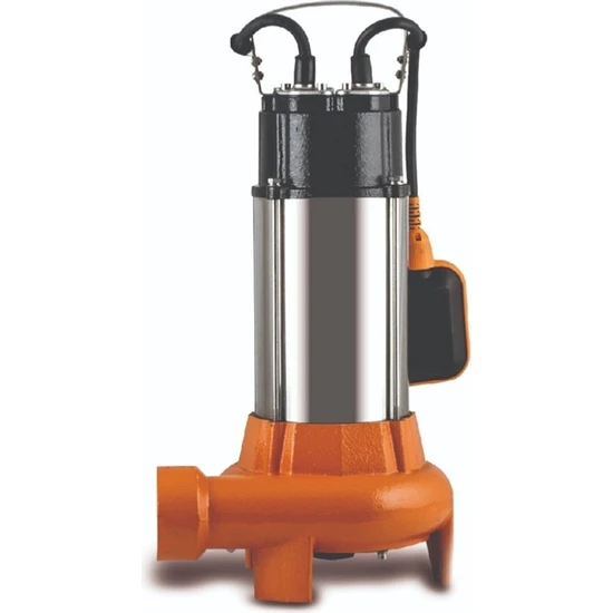 Schutzenger Alman 1.5hp 550DF Drenaj Logar Atık Dalgıç Su Pompası Motoru - Bıçaklı Parçalayıcı SC-550F