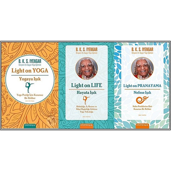 Iyengar Yoga Seti 3 Kitap Light On Yoga Yogaya Işık Light Kitabı