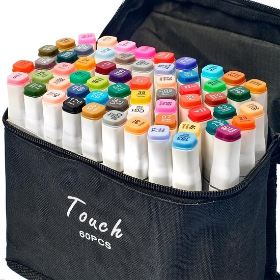 Art 60 Renk Çift Taraflı Marker Kalem Seti Çanta Fiyatı