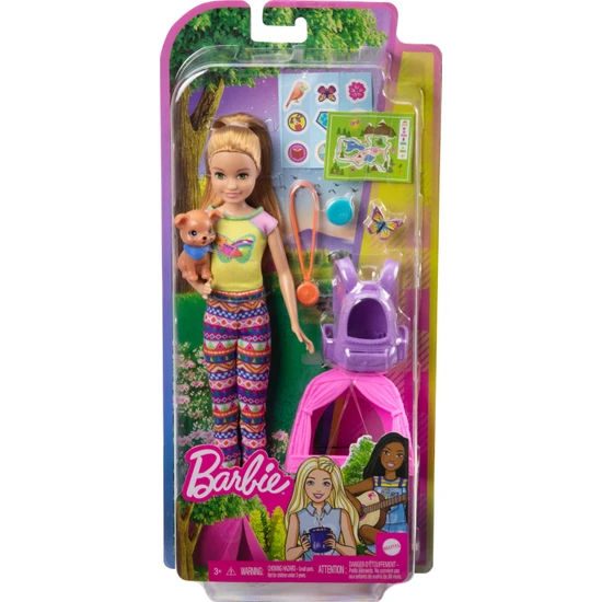 Barbie'nin Kız Kardeşleri Kampa Gidiyor Oyun Seti Stacie HDF70