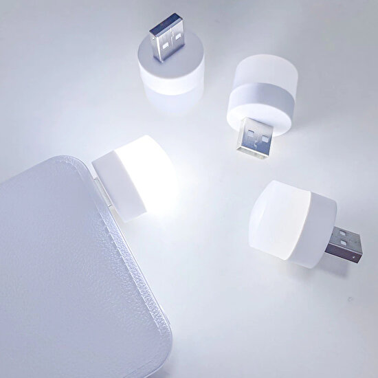 Teknomila Kamp & Gece Lambası Taşınabilir Mini USB LED Işık Powerbank-Pc-Telefona Olur