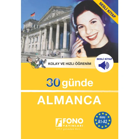 Fono Yayınları Fono 30 Günde Almanca (Kitap + 2 Cd)