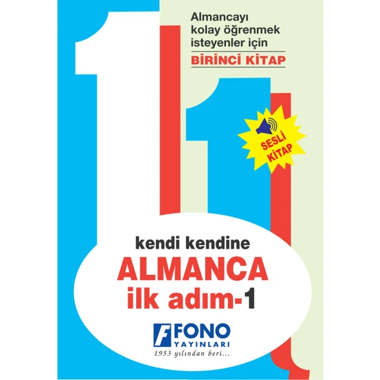 Fono Yayınları Fono Almanca İlk Adım 1 Cd'li