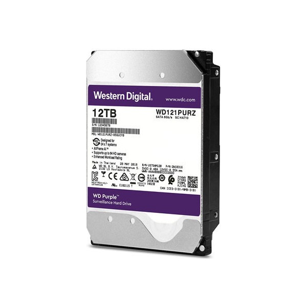 Western Digital Purple WD121PURZ SATA 3.0 7200 RPM 3.5