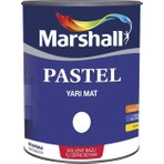 Marshall Pastel Yarı Mat Beyaz 2.5 Lt