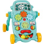 Baby Toys Happy İlk Adım Arabası 10 Geometrik Şekil ve Müzik Kutusu ile Eğlenceli Zeka Oyunları