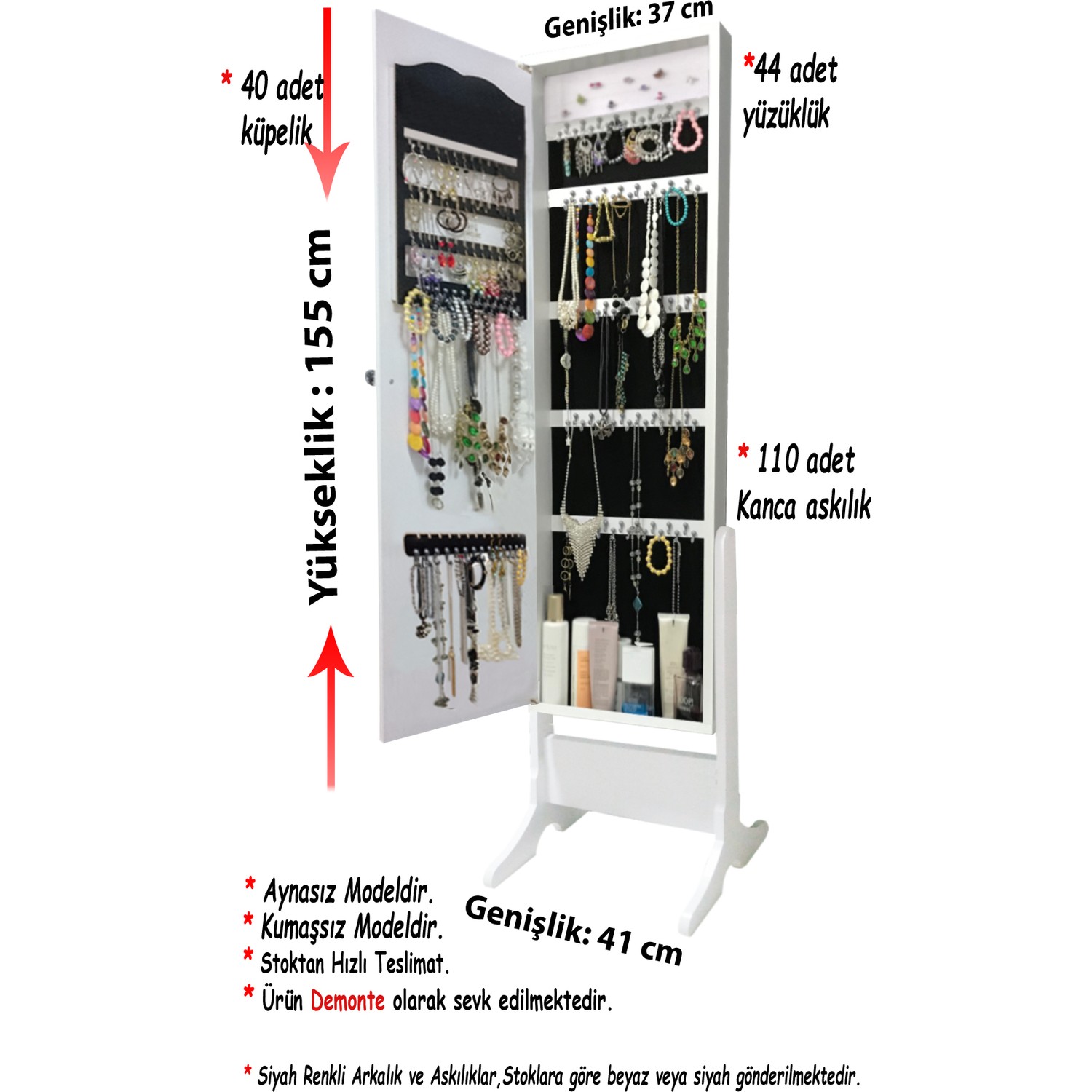 First Mobilya İnci AyaklıDemonte Aynasız Takı Fiyatı