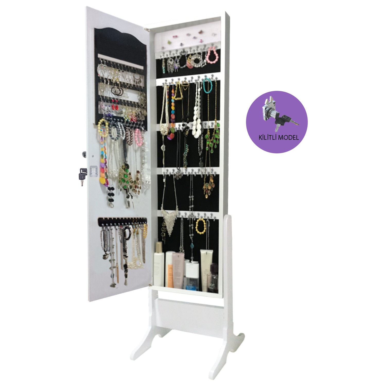 First Mobilya İnci Kilitli AyaklıDemonte Aynasız Fiyatı