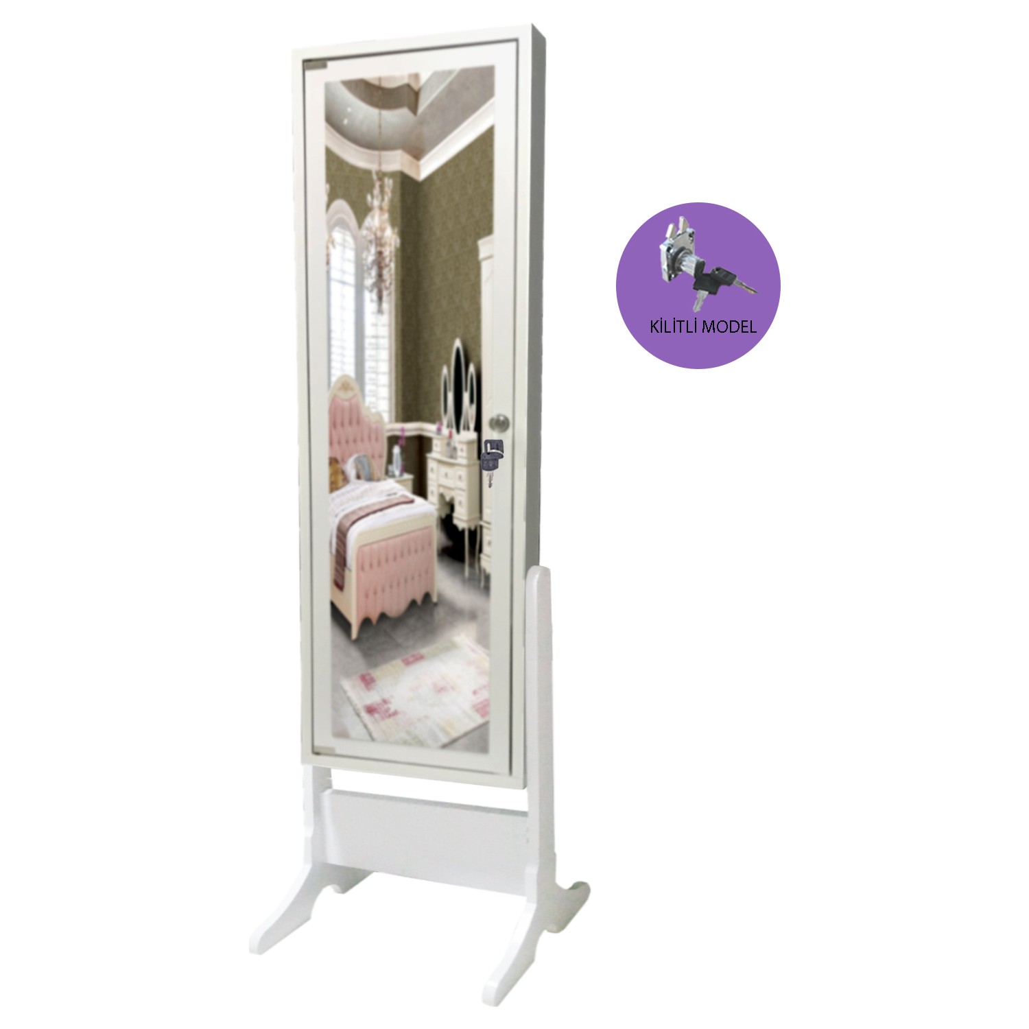 First Mobilya İnci Kilitli AyaklıDemonteKumaşsız Fiyatı