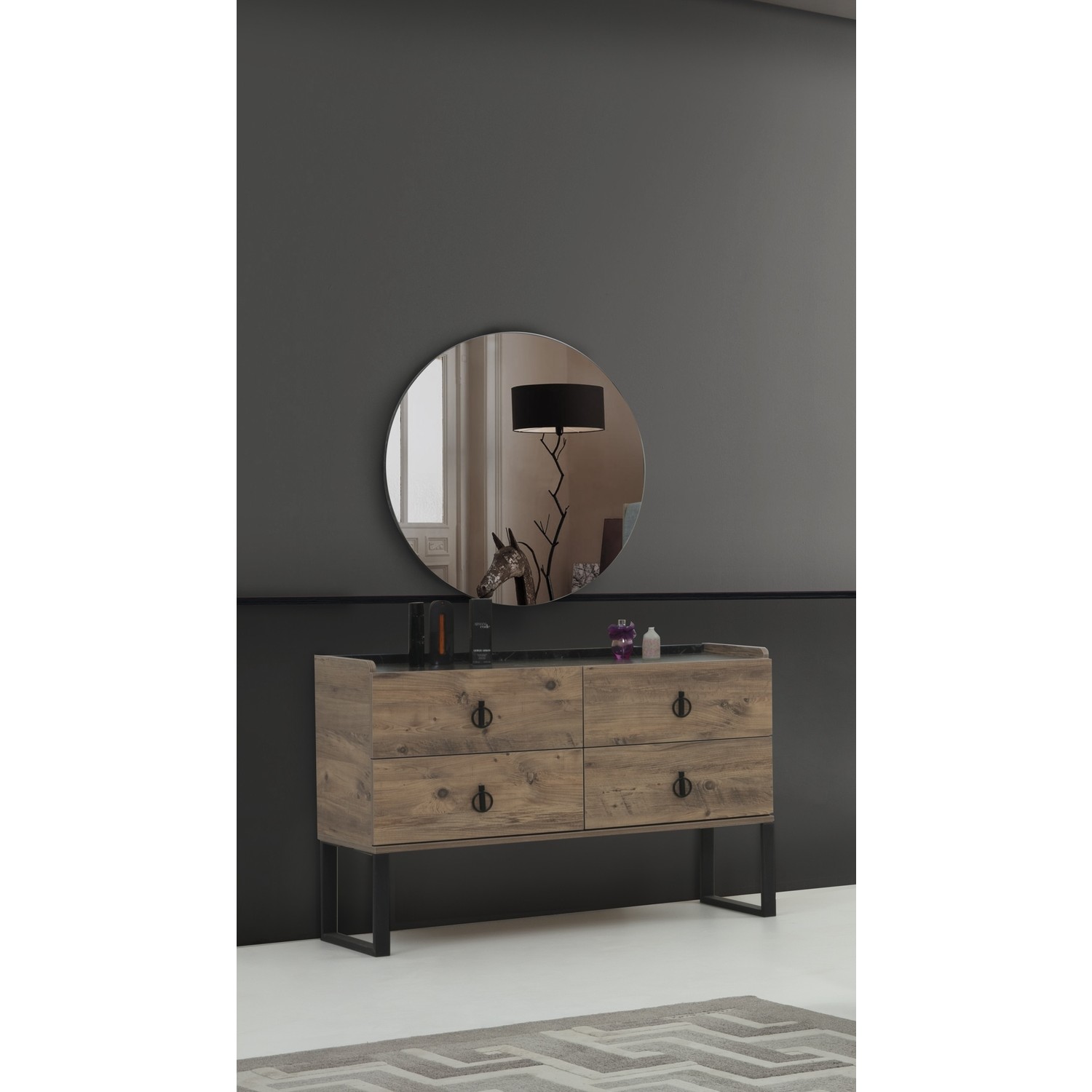 Feyza Mobilya Altın Şifonyer ve Aynası Fiyatı Taksit Seçenekleri