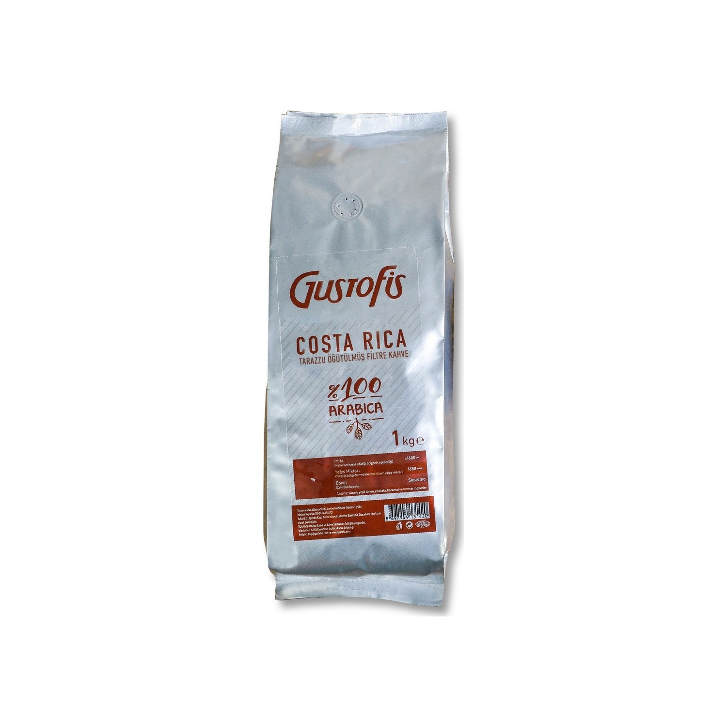 Gustofis Costarica Tarazzu Öğütülmüş Filtre Kahve 1 kg Fiyatı
