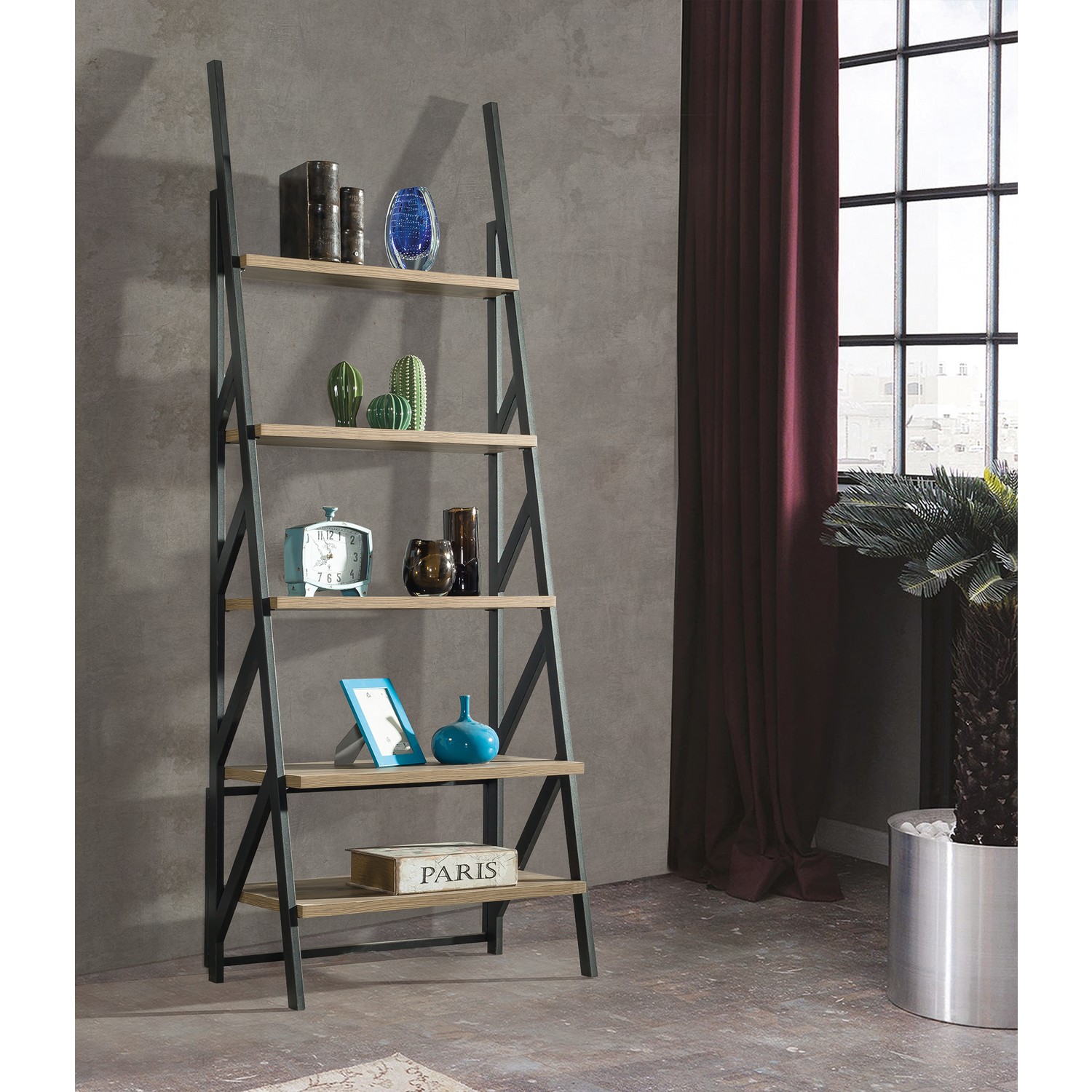 Feyza Mobilya Nenya Dekoratif Metal Kitaplık Fiyatı