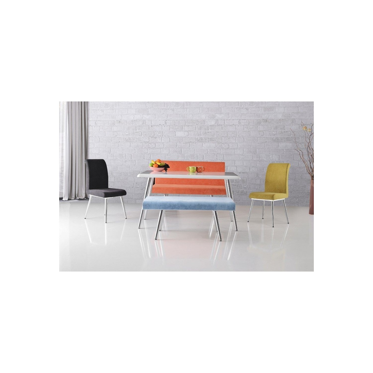 Vrl Mobilya Masa Sandalye Takımı Luca Renkli Fiyatı Vrl Mobilya Masa Sandalye Takımı Luca Renkli Fiyatı