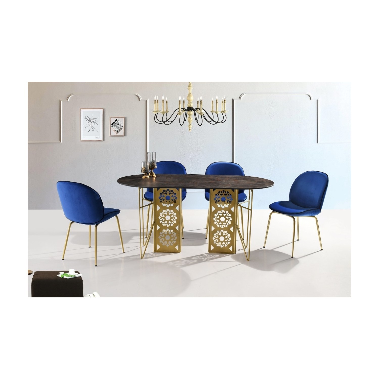 Vrl Mobilya VRL Villa Mutfak Masası &amp; Sansa Sandalye Fiyatı