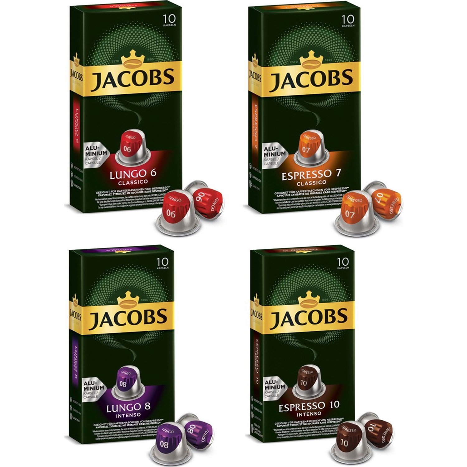 Jacobs Nespresso Uyumlu Kapsül Kahve 40 Adet Tanışma Seti Fiyatı